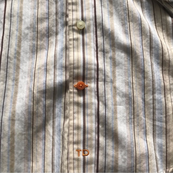 Thomas Dean Long Sleeve Dress Shirt - Picture 2 of 10